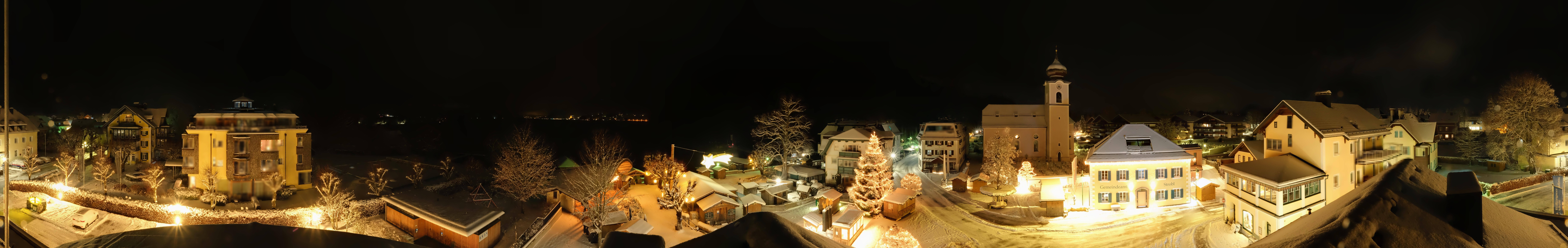 Archiv Foto Webcam Panoramasicht über Strobl
