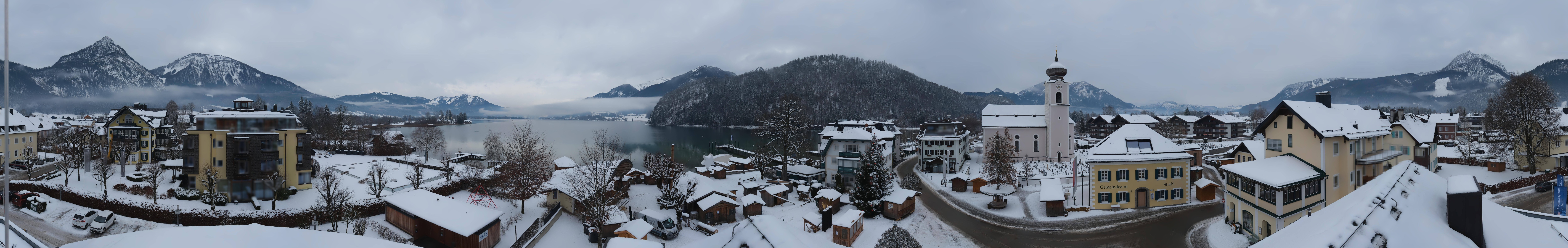 Archiv Foto Webcam Panoramasicht über Strobl