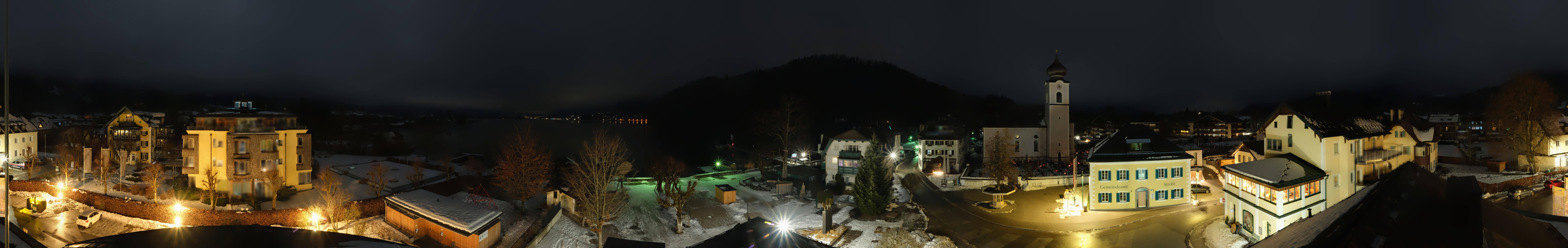 Archiv Foto Webcam Panoramasicht über Strobl