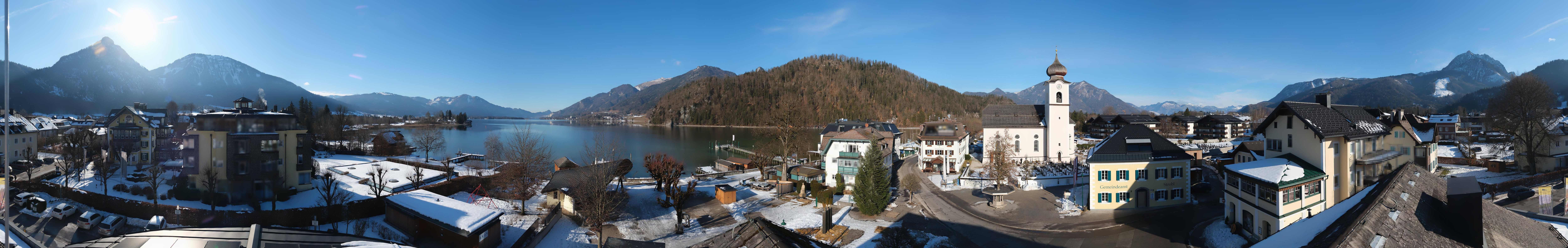 Archiv Foto Webcam Panoramasicht über Strobl