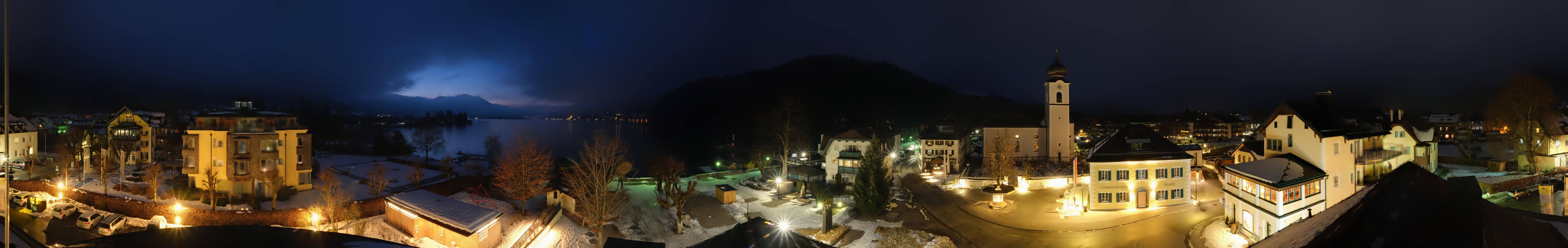 Archiv Foto Webcam Panoramasicht über Strobl