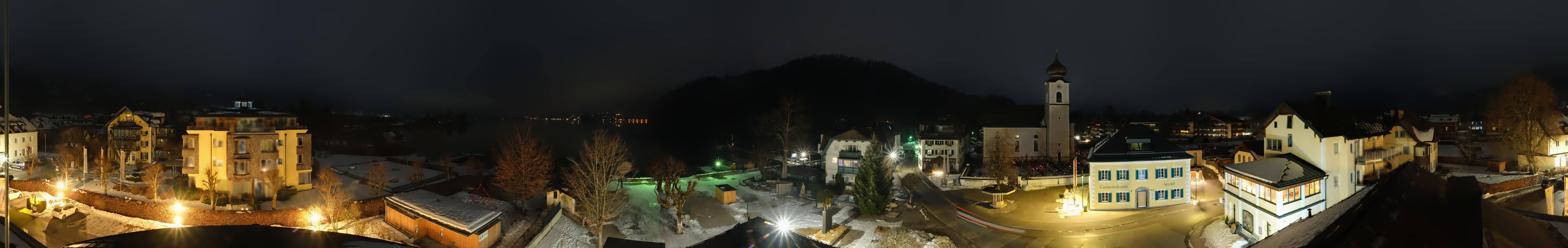 Archiv Foto Webcam Panoramasicht über Strobl