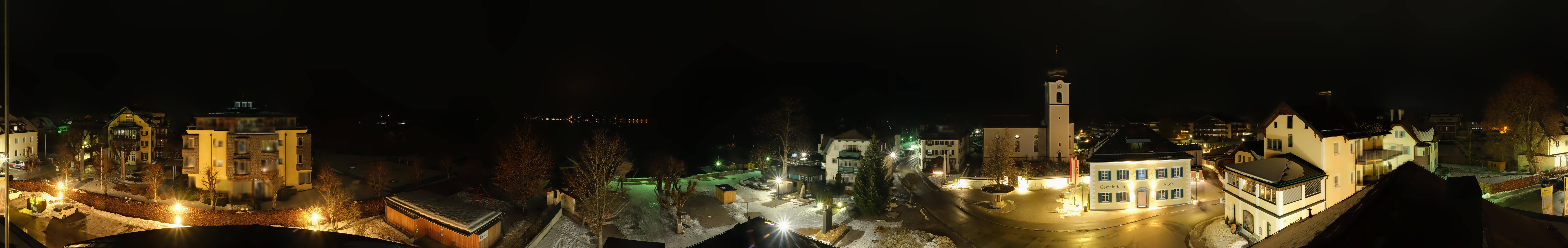 Archiv Foto Webcam Panoramasicht über Strobl