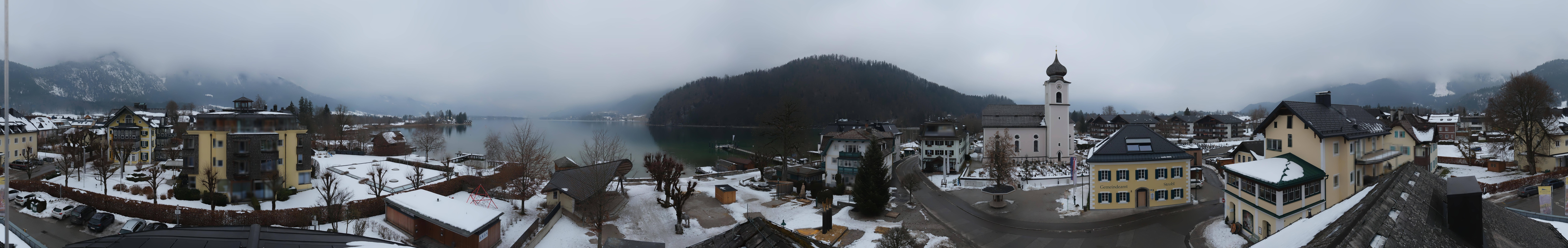 Archiv Foto Webcam Panoramasicht über Strobl