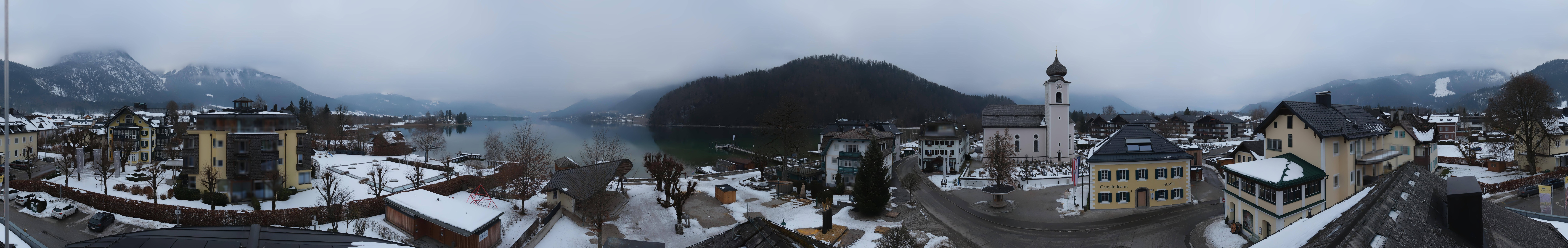 Archiv Foto Webcam Panoramasicht über Strobl