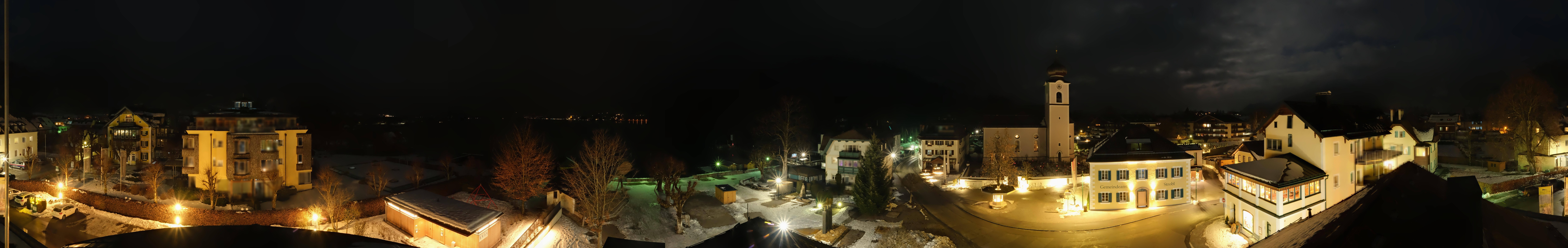 Archiv Foto Webcam Panoramasicht über Strobl