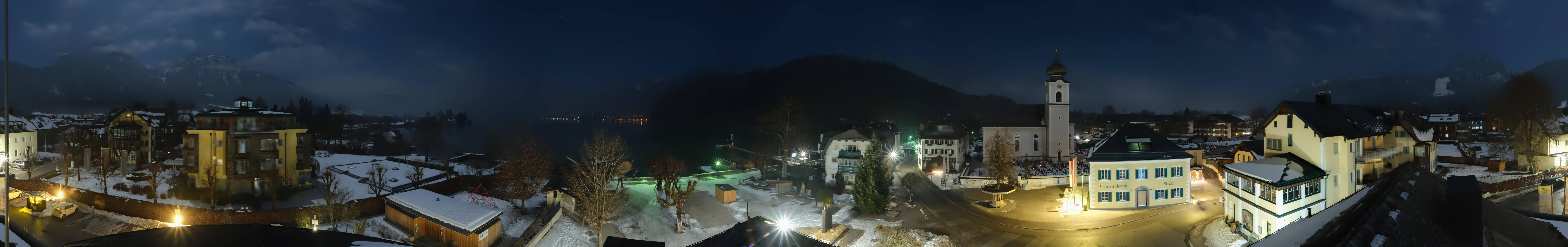 Archiv Foto Webcam Panoramasicht über Strobl