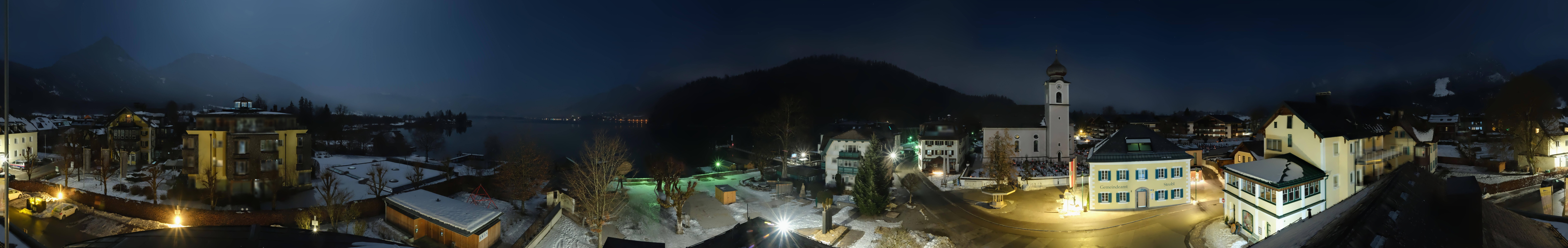 Archiv Foto Webcam Panoramasicht über Strobl