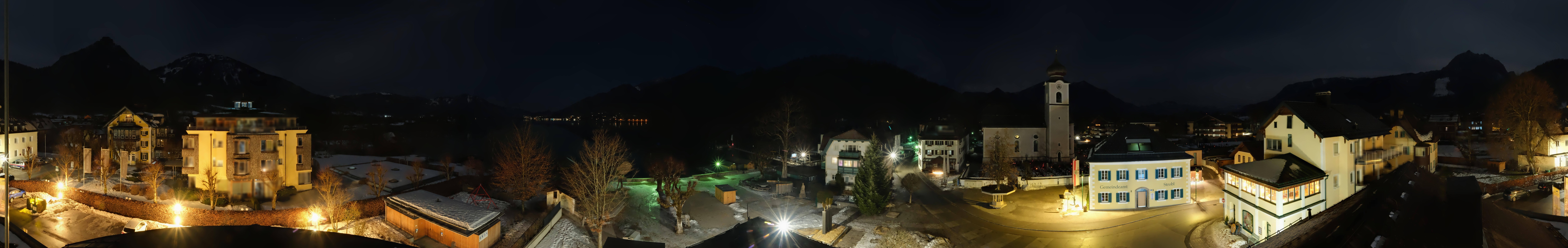 Archiv Foto Webcam Panoramasicht über Strobl