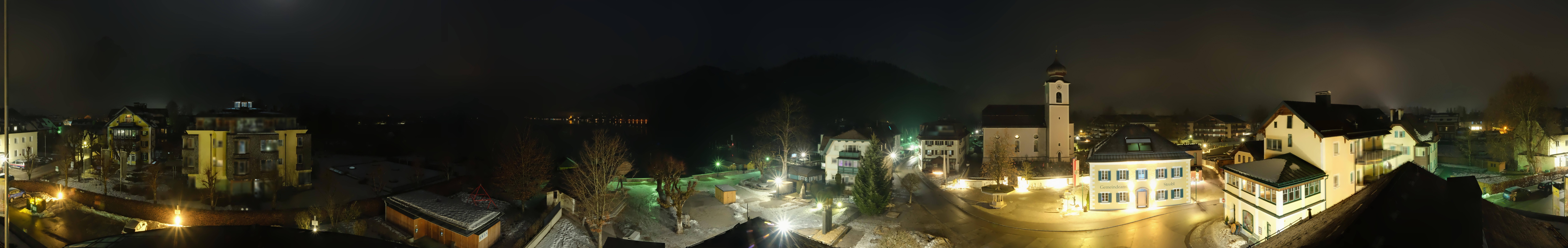 Archiv Foto Webcam Panoramasicht über Strobl
