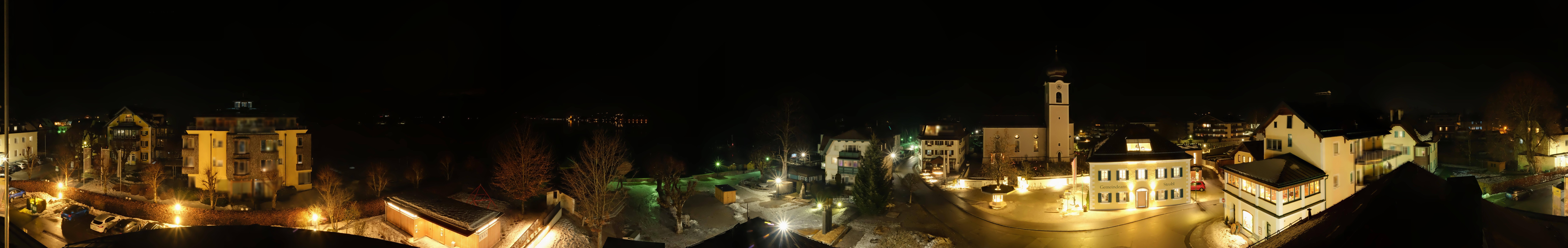 Archiv Foto Webcam Panoramasicht über Strobl