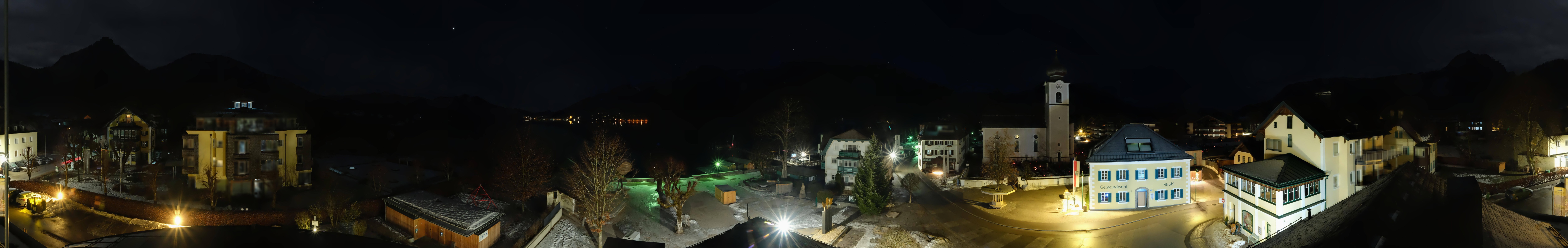 Archiv Foto Webcam Panoramasicht über Strobl