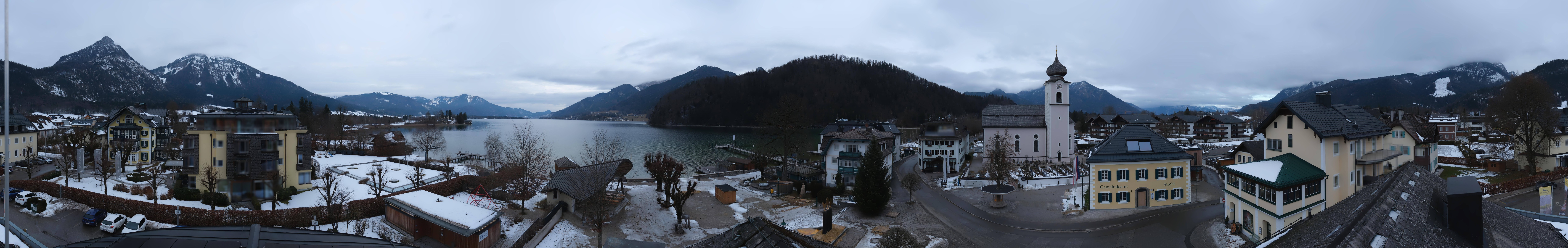 Archiv Foto Webcam Panoramasicht über Strobl