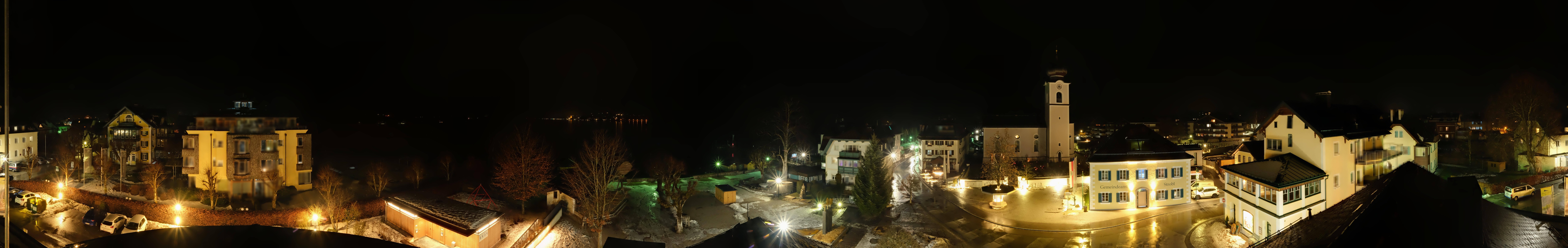 Archiv Foto Webcam Panoramasicht über Strobl