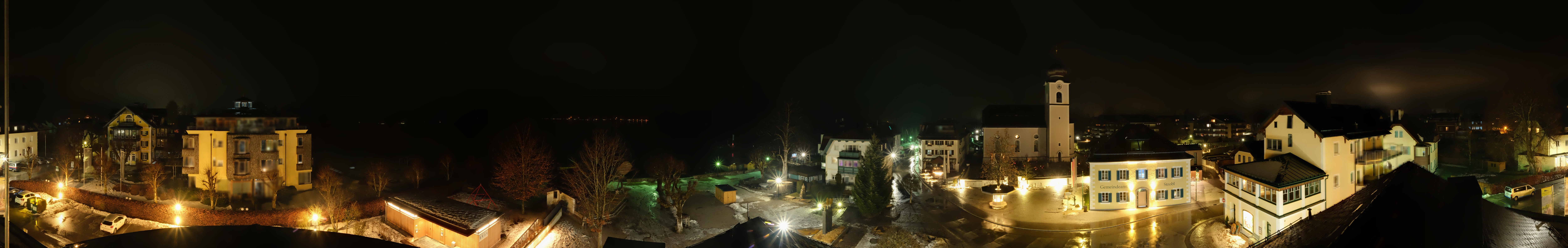 Archiv Foto Webcam Panoramasicht über Strobl