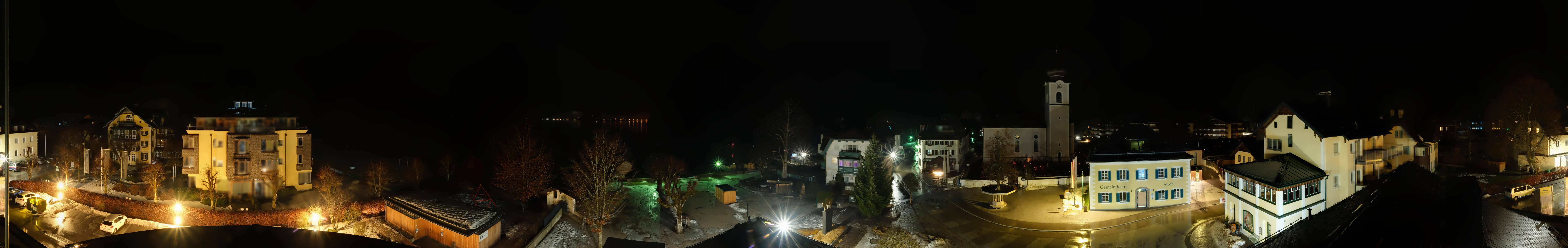 Archiv Foto Webcam Panoramasicht über Strobl
