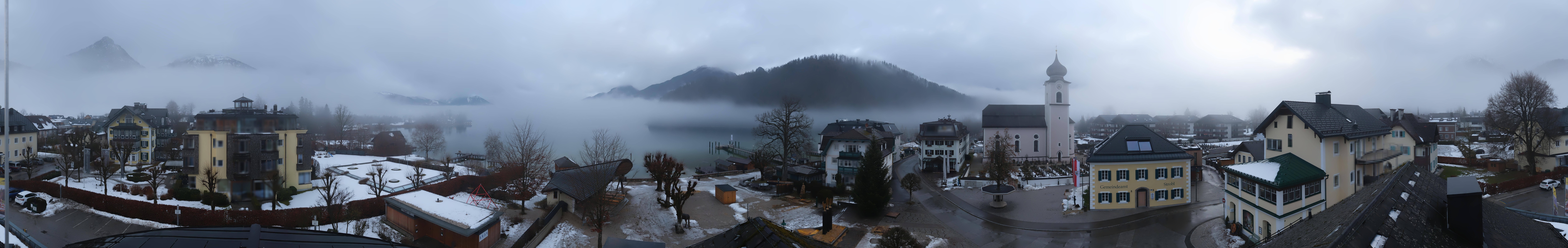 Archiv Foto Webcam Panoramasicht über Strobl