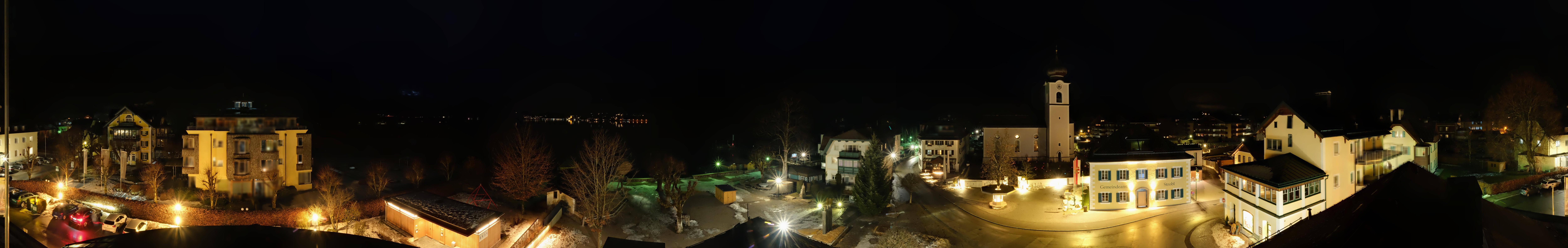 Archiv Foto Webcam Panoramasicht über Strobl