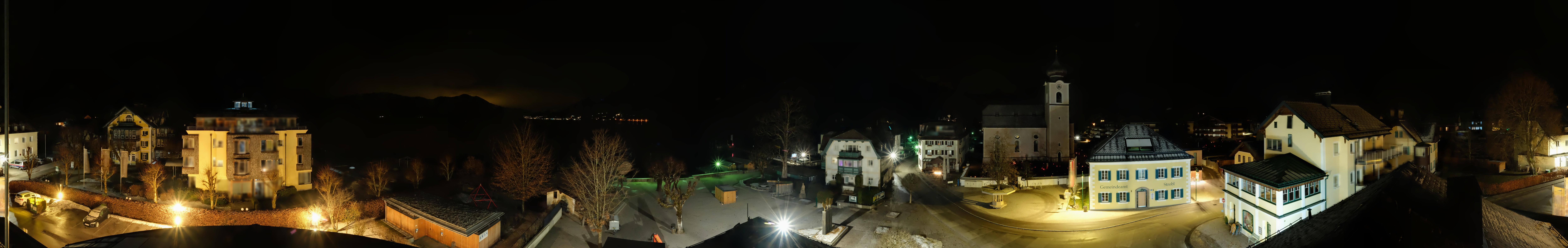 Archiv Foto Webcam Panoramasicht über Strobl