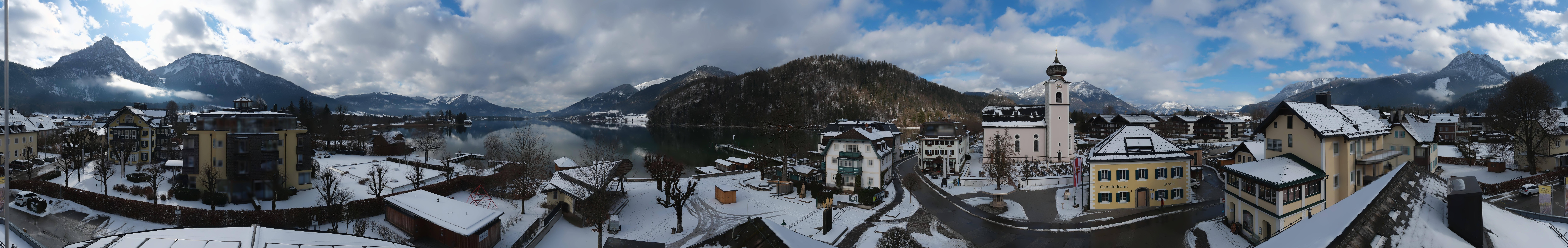 Archiv Foto Webcam Panoramasicht über Strobl