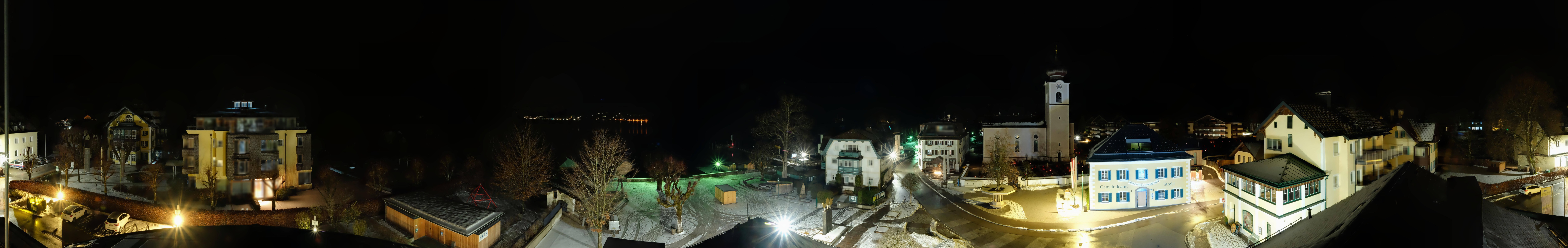 Archiv Foto Webcam Panoramasicht über Strobl