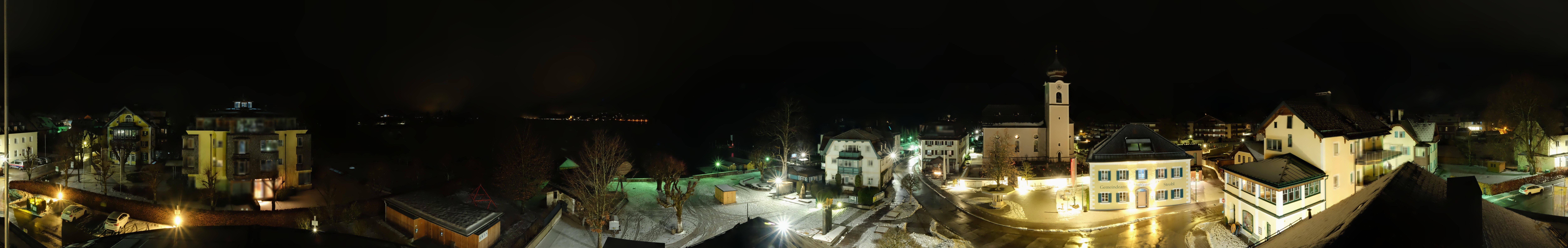 Archiv Foto Webcam Panoramasicht über Strobl