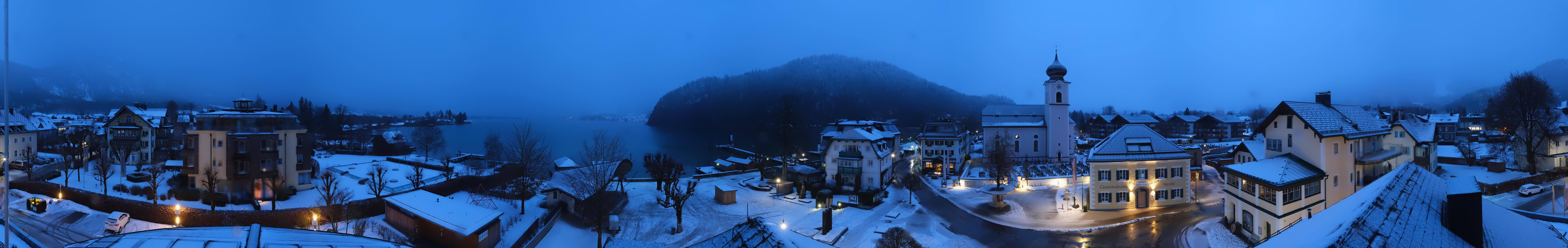 Archiv Foto Webcam Panoramasicht über Strobl