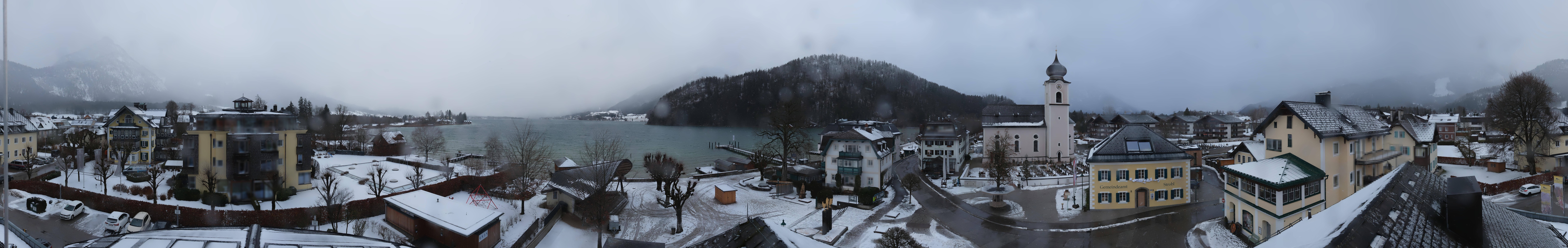 Archiv Foto Webcam Panoramasicht über Strobl