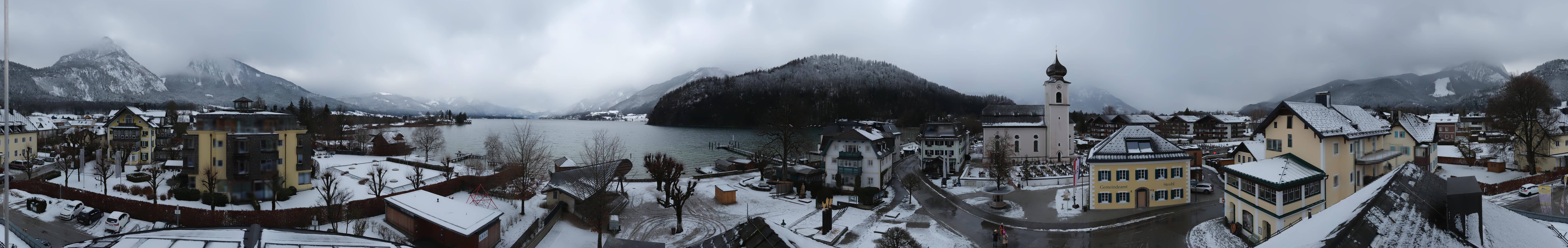 Archiv Foto Webcam Panoramasicht über Strobl