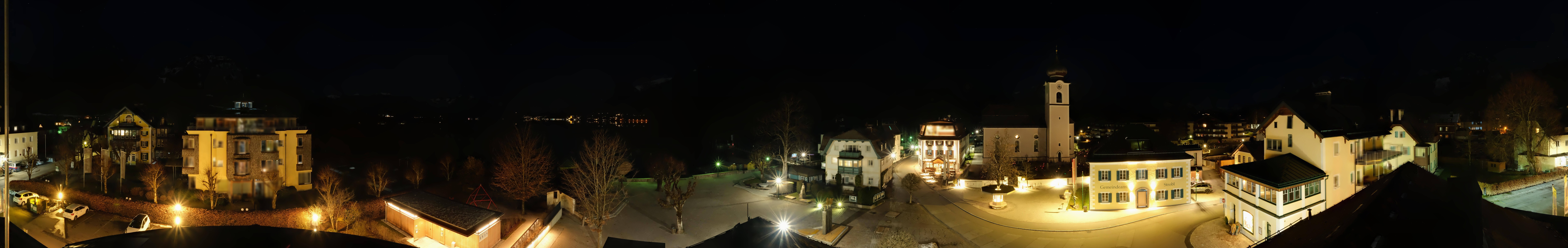Archiv Foto Webcam Panoramasicht über Strobl