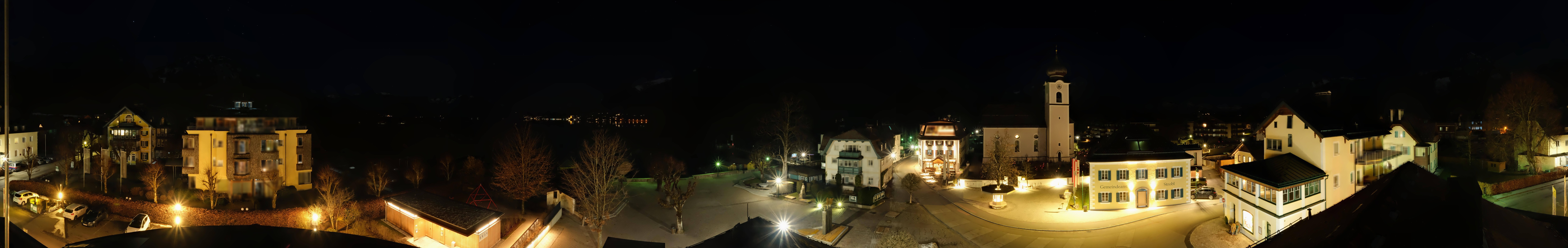 Archiv Foto Webcam Panoramasicht über Strobl
