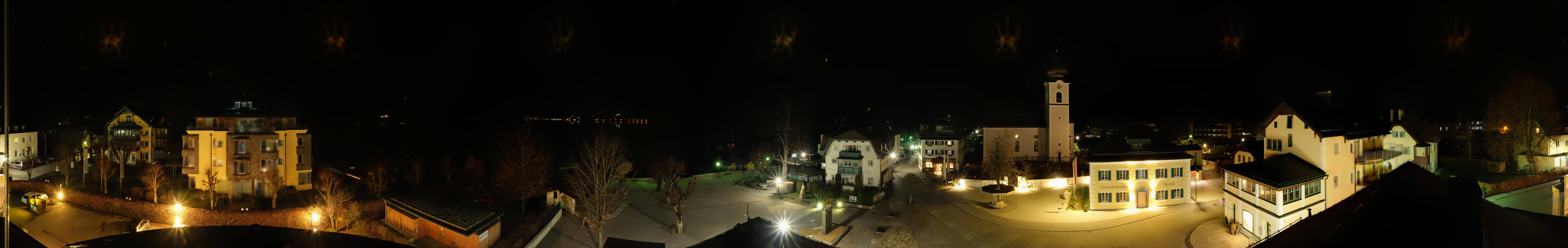 Archiv Foto Webcam Panoramasicht über Strobl