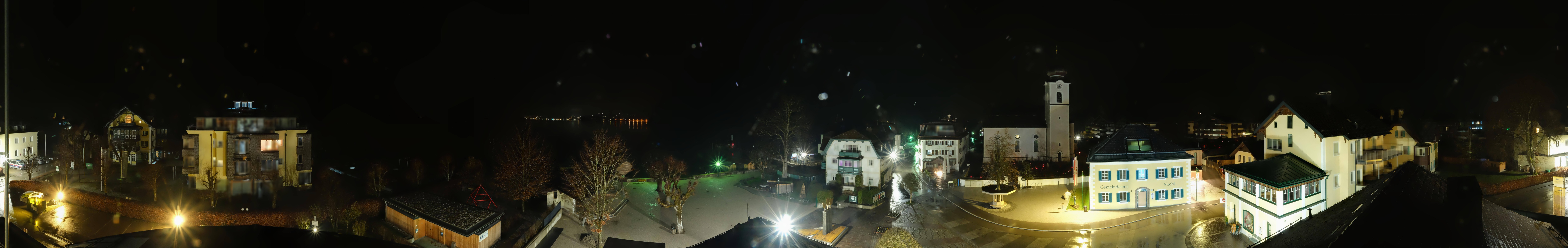 Archiv Foto Webcam Panoramasicht über Strobl