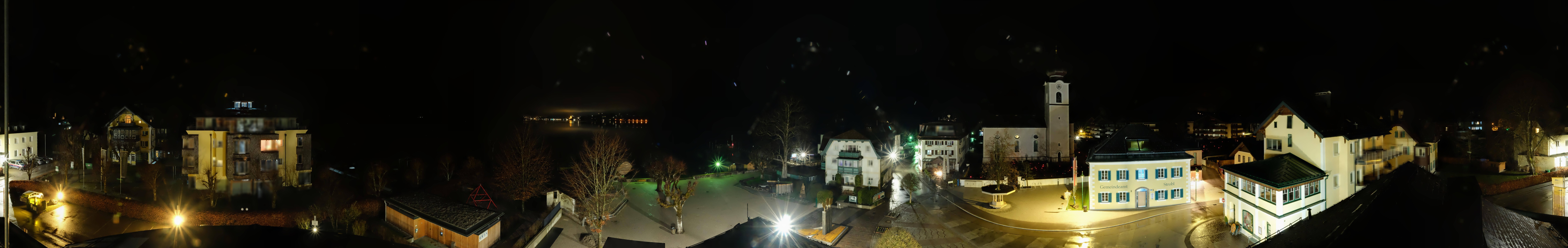 Archiv Foto Webcam Panoramasicht über Strobl