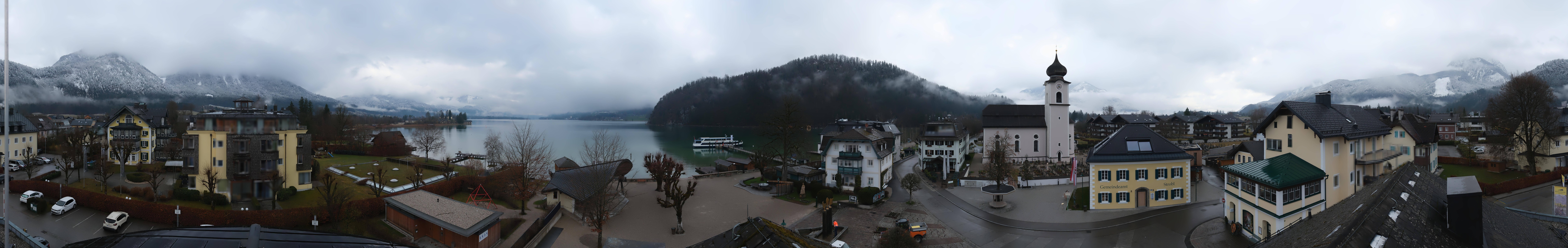 Archiv Foto Webcam Panoramasicht über Strobl