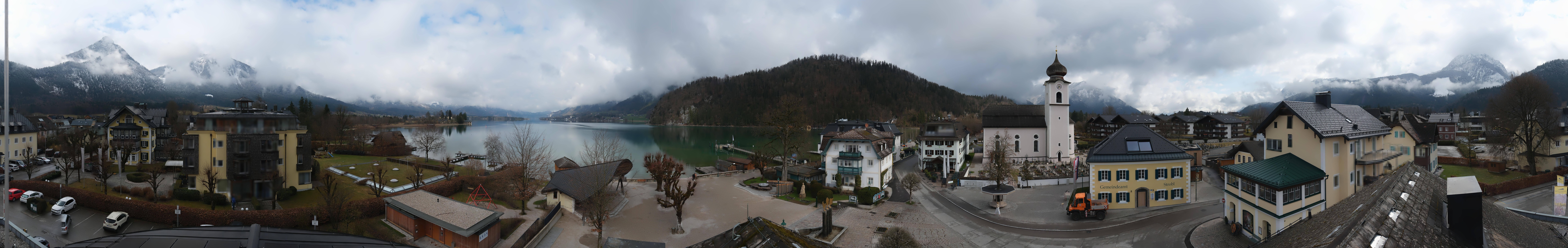 Archiv Foto Webcam Panoramasicht über Strobl