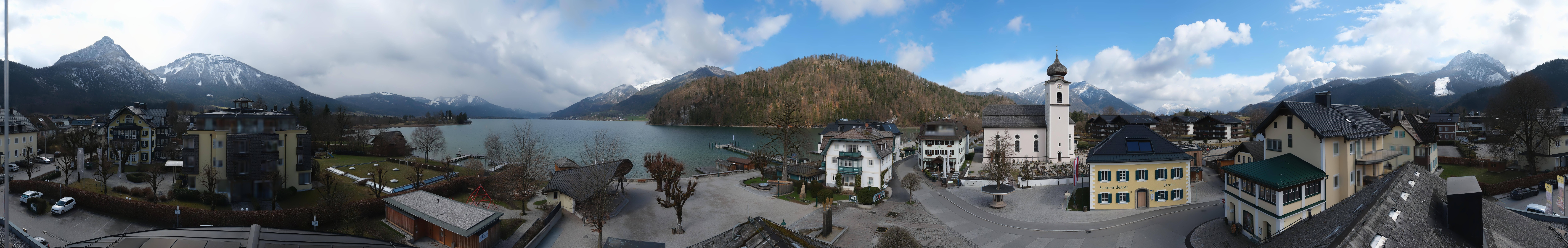 Archiv Foto Webcam Panoramasicht über Strobl