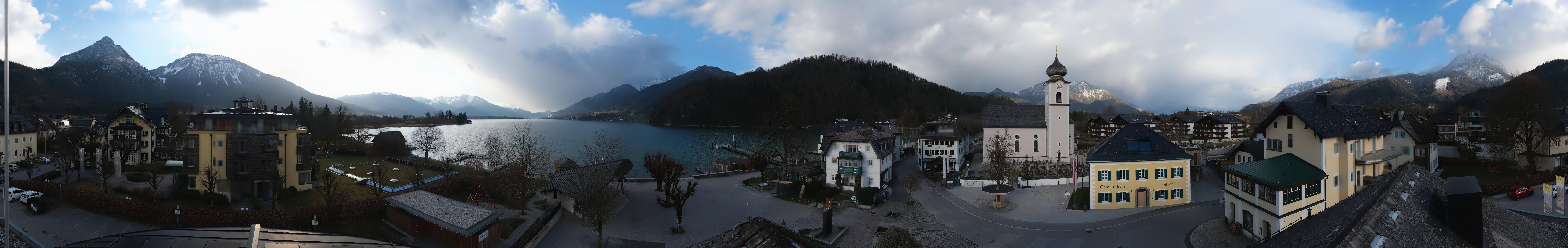 Archiv Foto Webcam Panoramasicht über Strobl