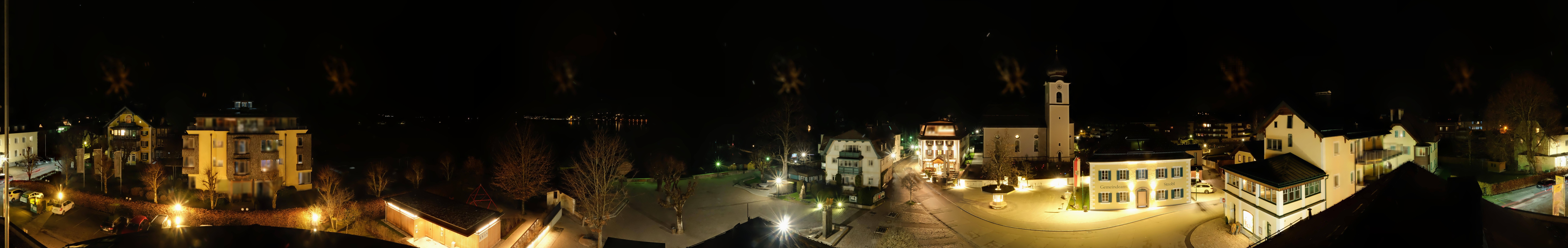 Archiv Foto Webcam Panoramasicht über Strobl