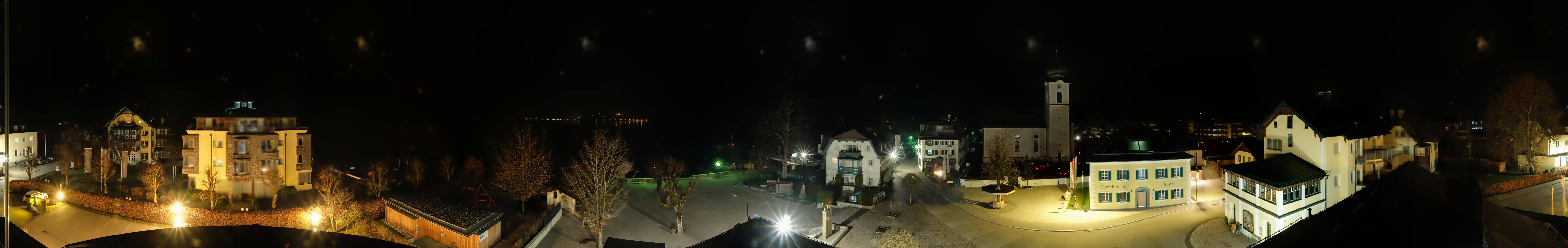Archiv Foto Webcam Panoramasicht über Strobl