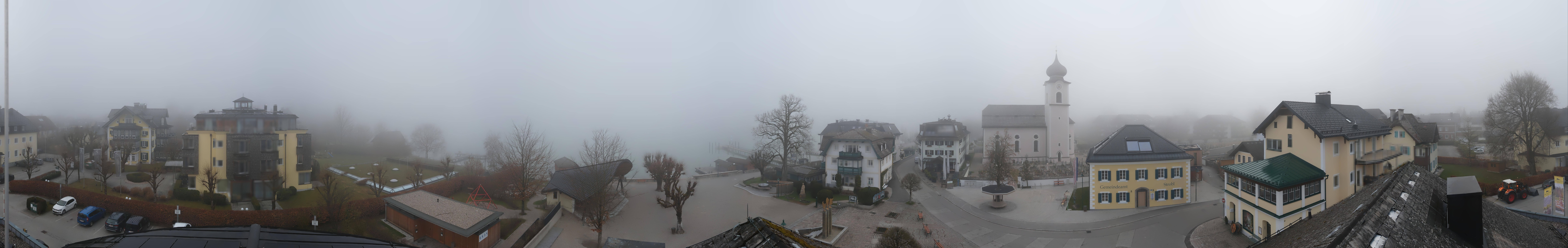 Archiv Foto Webcam Panoramasicht über Strobl