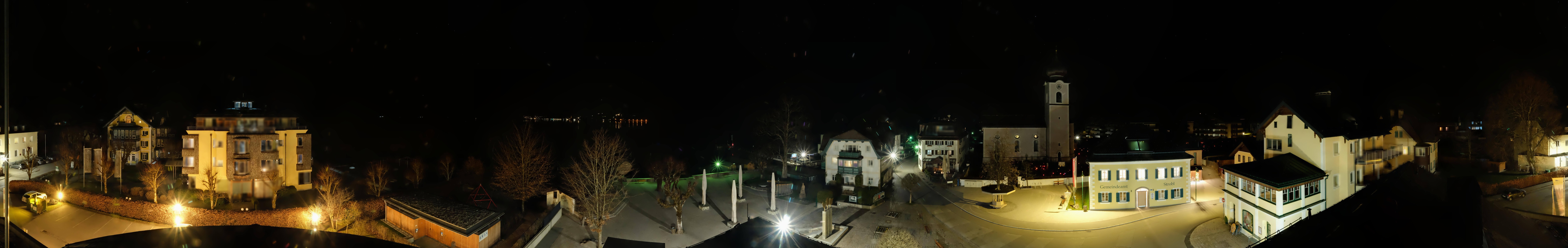 Archiv Foto Webcam Panoramasicht über Strobl