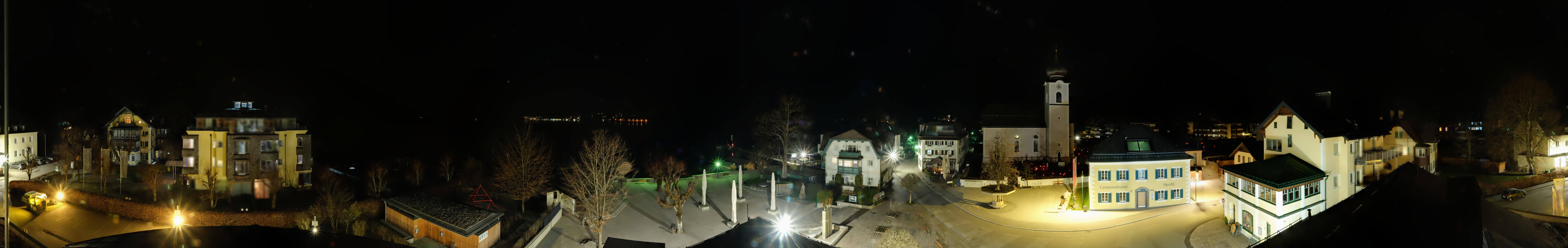 Archiv Foto Webcam Panoramasicht über Strobl