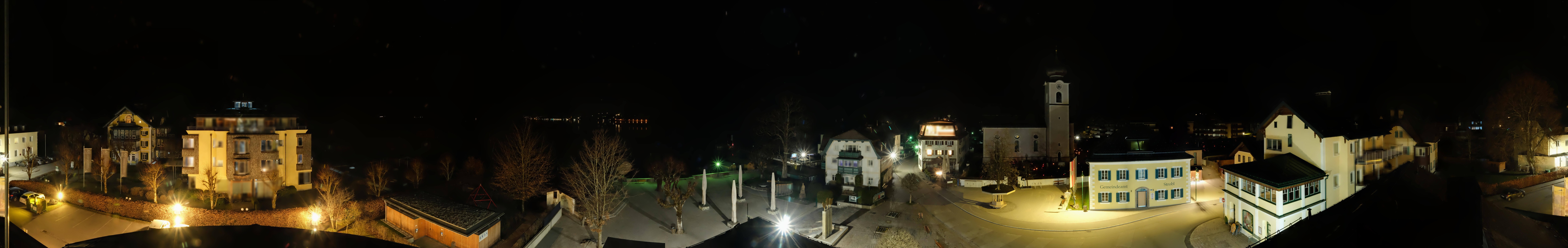Archiv Foto Webcam Panoramasicht über Strobl