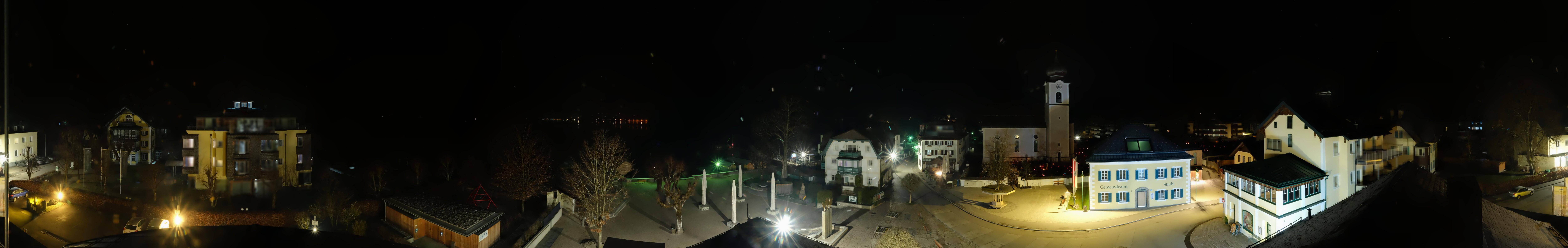 Archiv Foto Webcam Panoramasicht über Strobl
