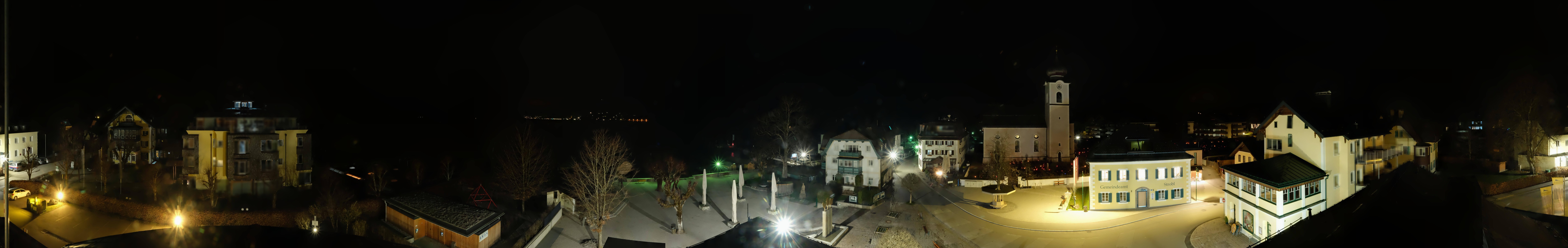 Archiv Foto Webcam Panoramasicht über Strobl