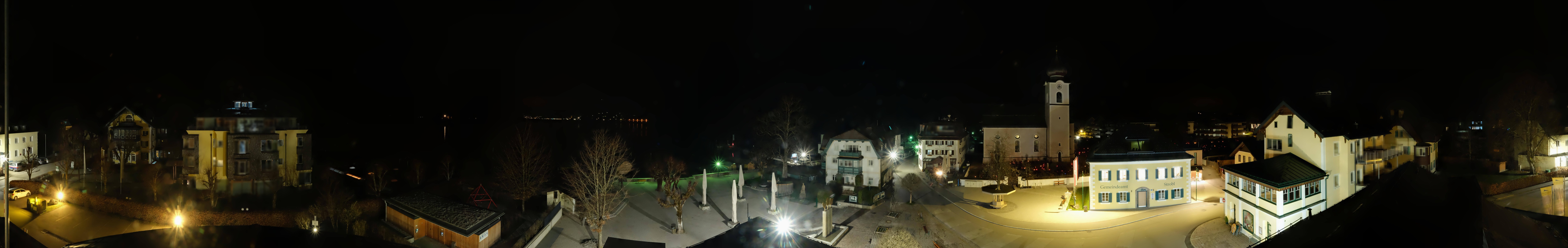 Archiv Foto Webcam Panoramasicht über Strobl