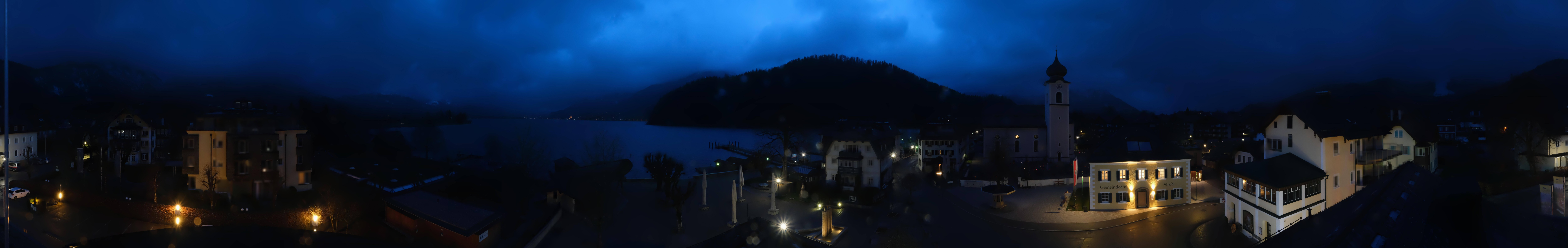 Archiv Foto Webcam Panoramasicht über Strobl