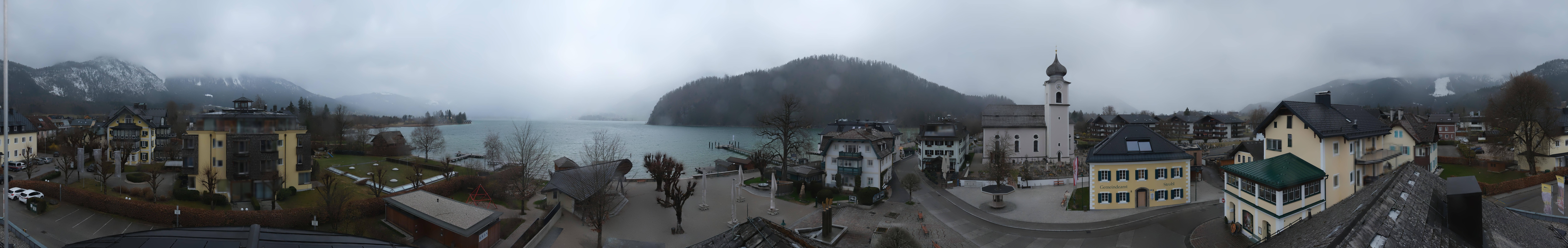 Archiv Foto Webcam Panoramasicht über Strobl