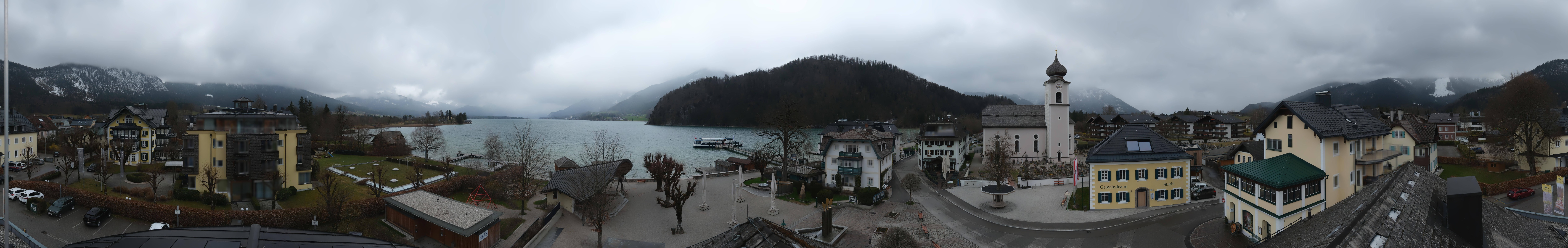 Archiv Foto Webcam Panoramasicht über Strobl